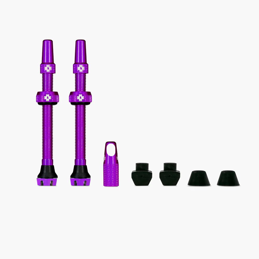 Muc - Off Tubeless Valves - V2 - Purple Sevenoaks Bikes