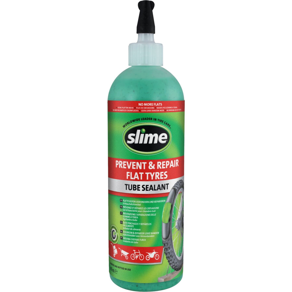 Slime Tube Sealant - 473mL/16oz. - Bottle with hose - Sevenoaks Bikes