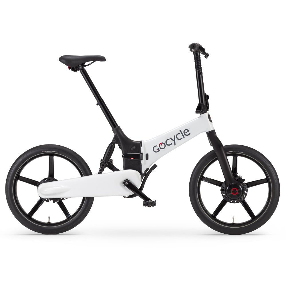 Go Cycle G4i - White (side view) - Sevenoaks Electric Bikes