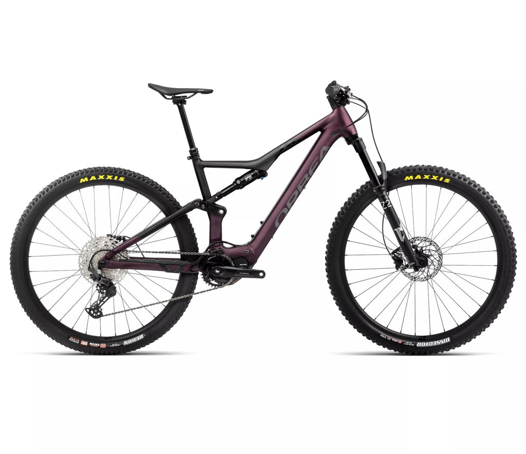 Orbea Rise H10 Metallic Mulberry-Black (Matt) - 2023 - Sevenoaks Electric Bikes