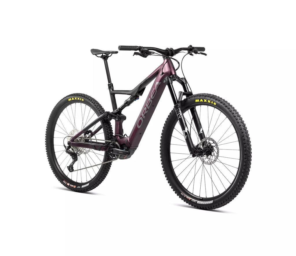 Orbea Rise H10 Metallic Mulberry-Black (Matt) - 2023 - Sevenoaks Electric Bikes